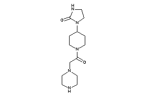 Image of 1-[1-(2-piperazinoacetyl)-4-piperidyl]-2-imidazolidinone