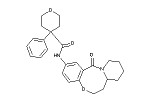 N-(ketoBLAHyl)-4-phenyl-tetrahydropyran-4-carboxamide