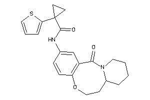 N-(ketoBLAHyl)-1-(2-thienyl)cyclopropanecarboxamide