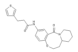 N-(ketoBLAHyl)-3-(3-thienyl)propionamide