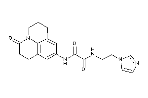 N'-(2-imidazol-1-ylethyl)-N-(ketoBLAHyl)oxamide