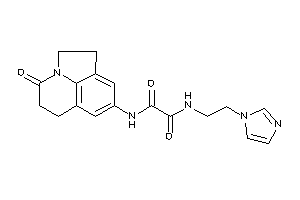 N'-(2-imidazol-1-ylethyl)-N-(ketoBLAHyl)oxamide
