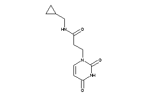 N-(cyclopropylmethyl)-3-(2,4-diketopyrimidin-1-yl)propionamide