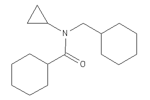 N-(cyclohexylmethyl)-N-cyclopropyl-cyclohexanecarboxamide