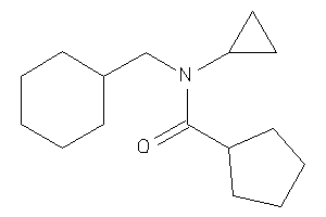 Image of N-(cyclohexylmethyl)-N-cyclopropyl-cyclopentanecarboxamide