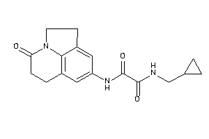 N'-(cyclopropylmethyl)-N-(ketoBLAHyl)oxamide