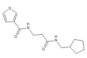 N-[3-(cyclopentylmethylamino)-3-keto-propyl]-3-furamide