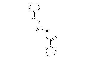 Image of 2-(cyclopentylamino)-N-(2-keto-2-pyrrolidino-ethyl)acetamide
