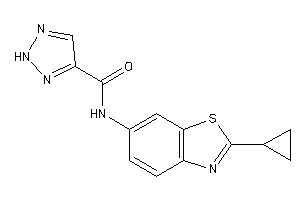 N-(2-cyclopropyl-1,3-benzothiazol-6-yl)-2H-triazole-4-carboxamide