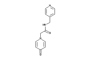 2-(4-keto-1-pyridyl)-N-(4-pyridylmethyl)acetamide