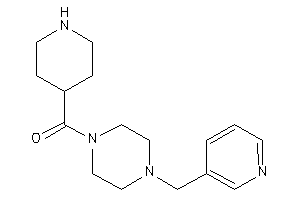 4-piperidyl-[4-(3-pyridylmethyl)piperazino]methanone