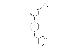 Image of 2-(cyclopropylamino)-1-[4-(3-pyridylmethyl)piperazino]ethanone