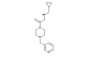 2-(cyclopropylmethylamino)-1-[4-(3-pyridylmethyl)piperazino]ethanone