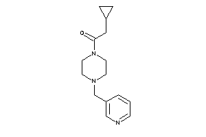 2-cyclopropyl-1-[4-(3-pyridylmethyl)piperazino]ethanone