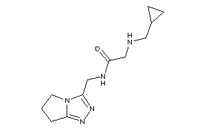 2-(cyclopropylmethylamino)-N-(6,7-dihydro-5H-pyrrolo[2,1-c][1,2,4]triazol-3-ylmethyl)acetamide