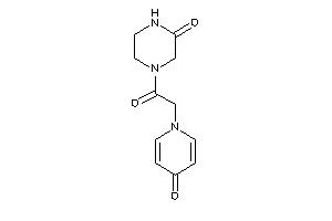 4-[2-(4-keto-1-pyridyl)acetyl]piperazin-2-one