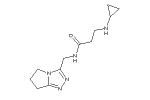 3-(cyclopropylamino)-N-(6,7-dihydro-5H-pyrrolo[2,1-c][1,2,4]triazol-3-ylmethyl)propionamide