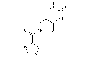 N-[(2,4-diketo-1H-pyrimidin-5-yl)methyl]thiazolidine-4-carboxamide