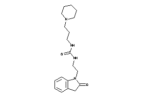 1-[2-(2-ketoindolin-1-yl)ethyl]-3-(3-piperidinopropyl)urea