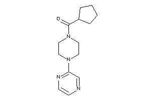 Cyclopentyl-(4-pyrazin-2-ylpiperazino)methanone