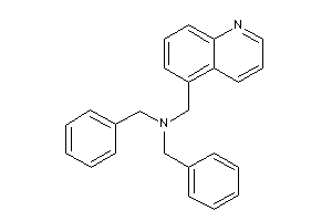 Dibenzyl(5-quinolylmethyl)amine