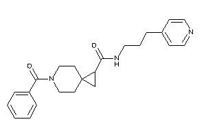 6-benzoyl-N-[3-(4-pyridyl)propyl]-6-azaspiro[2.5]octane-2-carboxamide