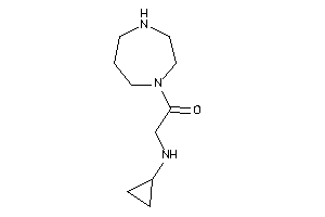 2-(cyclopropylamino)-1-(1,4-diazepan-1-yl)ethanone