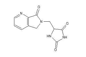 5-[(7-keto-5H-pyrrolo[3,4-b]pyridin-6-yl)methyl]hydantoin