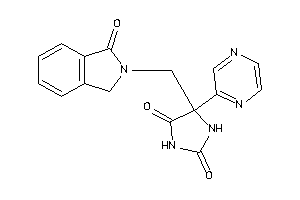 5-[(1-ketoisoindolin-2-yl)methyl]-5-pyrazin-2-yl-hydantoin