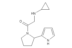 2-(cyclopropylamino)-1-[2-(1H-pyrrol-2-yl)pyrrolidino]ethanone