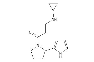 3-(cyclopropylamino)-1-[2-(1H-pyrrol-2-yl)pyrrolidino]propan-1-one