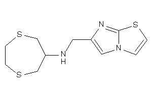 1,4-dithiepan-6-yl(imidazo[2,1-b]thiazol-6-ylmethyl)amine