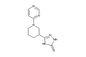 3-[1-(4-pyrimidyl)-3-piperidyl]-1,4-dihydro-1,2,4-triazol-5-one