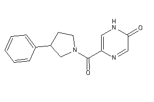 5-(3-phenylpyrrolidine-1-carbonyl)-1H-pyrazin-2-one