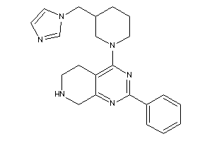 4-[3-(imidazol-1-ylmethyl)piperidino]-2-phenyl-5,6,7,8-tetrahydropyrido[3,4-d]pyrimidine