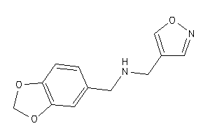 Isoxazol-4-ylmethyl(piperonyl)amine