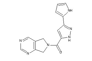 5,7-dihydropyrrolo[3,4-d]pyrimidin-6-yl-[3-(1H-pyrrol-2-yl)-1H-pyrazol-5-yl]methanone