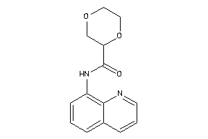 N-(8-quinolyl)-1,4-dioxane-2-carboxamide