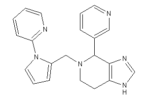 4-(3-pyridyl)-5-[[1-(2-pyridyl)pyrrol-2-yl]methyl]-1,4,6,7-tetrahydroimidazo[4,5-c]pyridine