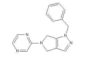1-benzyl-5-pyrazin-2-yl-4,6-dihydropyrrolo[3,4-c]pyrazole