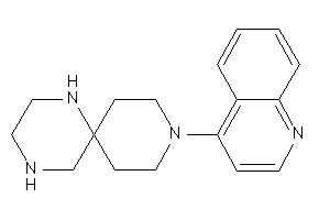 9-(4-quinolyl)-1,4,9-triazaspiro[5.5]undecane