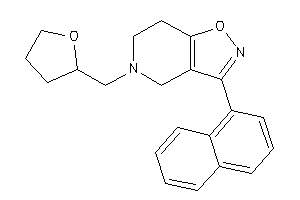 3-(1-naphthyl)-5-(tetrahydrofurfuryl)-6,7-dihydro-4H-isoxazolo[4,5-c]pyridine