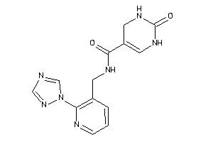 2-keto-N-[[2-(1,2,4-triazol-1-yl)-3-pyridyl]methyl]-3,4-dihydro-1H-pyrimidine-5-carboxamide