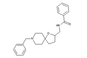 N-[(8-benzyl-4-oxa-8-azaspiro[4.5]decan-3-yl)methyl]benzamide