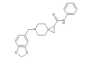 N-phenyl-6-piperonyl-6-azaspiro[2.5]octane-2-carboxamide