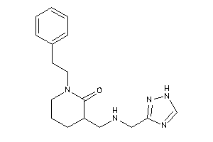 1-phenethyl-3-[(1H-1,2,4-triazol-3-ylmethylamino)methyl]-2-piperidone