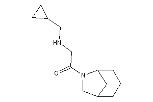 1-(6-azabicyclo[3.2.1]octan-6-yl)-2-(cyclopropylmethylamino)ethanone
