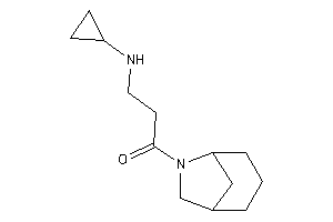 1-(6-azabicyclo[3.2.1]octan-6-yl)-3-(cyclopropylamino)propan-1-one