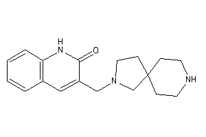 3-(3,8-diazaspiro[4.5]decan-3-ylmethyl)carbostyril