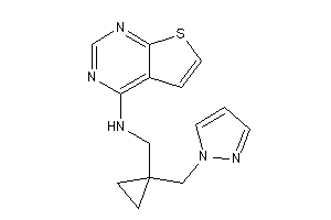 [1-(pyrazol-1-ylmethyl)cyclopropyl]methyl-thieno[2,3-d]pyrimidin-4-yl-amine